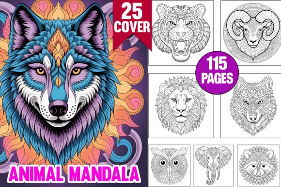 Download Animal Mandala Coloring Pages - Premium Resources