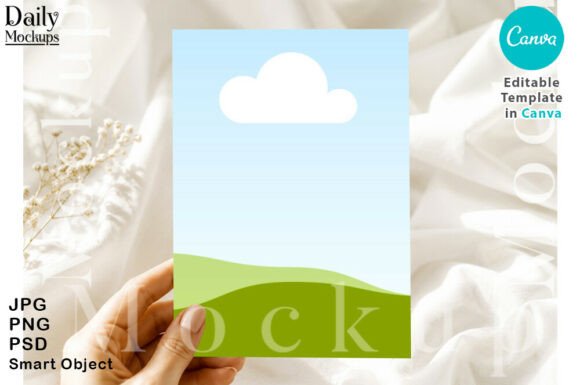 Download 5×7 Luxury Greeting Card Mockup - Greeting card Collection