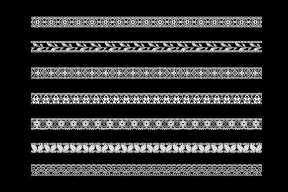 Download Vintage Lace Seamless Borders - Lace Collection