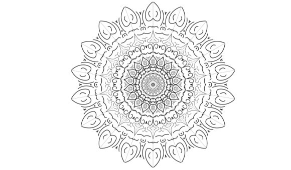 Download Lace Ornament Mandala Design Template - Lace Collection